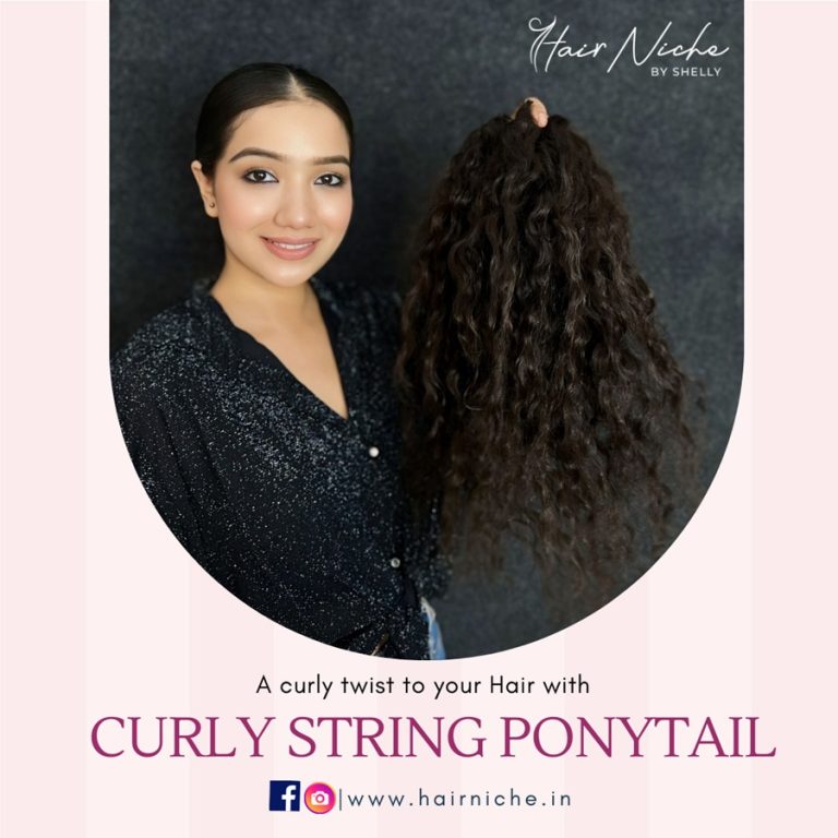 String Ponytail (Natural Black)