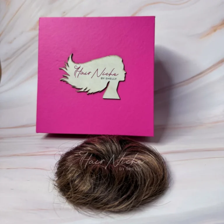 Donut Scrunchie (Chestnut Brown)