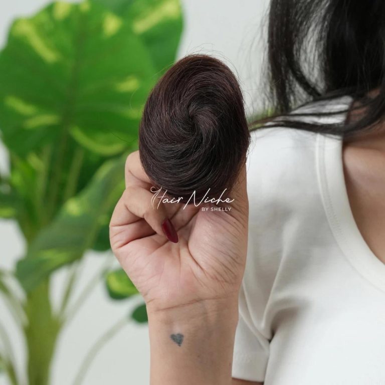 ClipNGO Bun Natural Brown