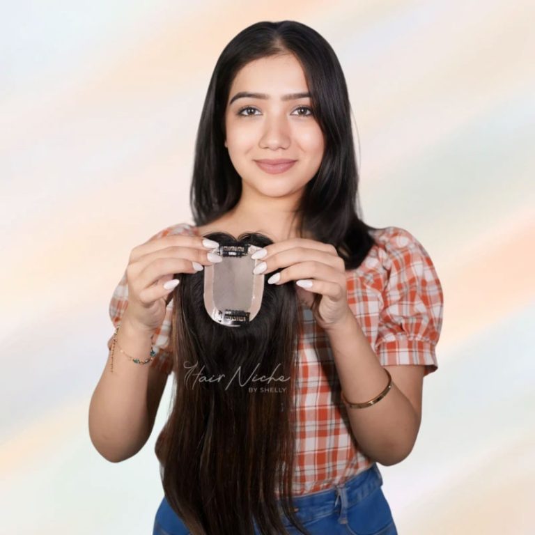 Highlighted Hair Topper (Silk Base)