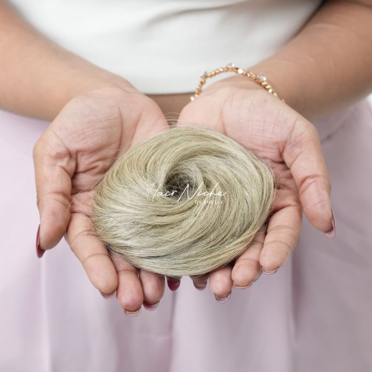 Snow White Donut Scrunchie