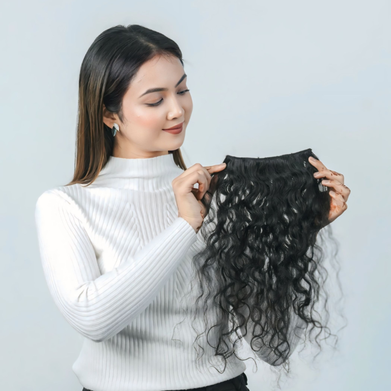 Curly All Day Hair (Natural Black)