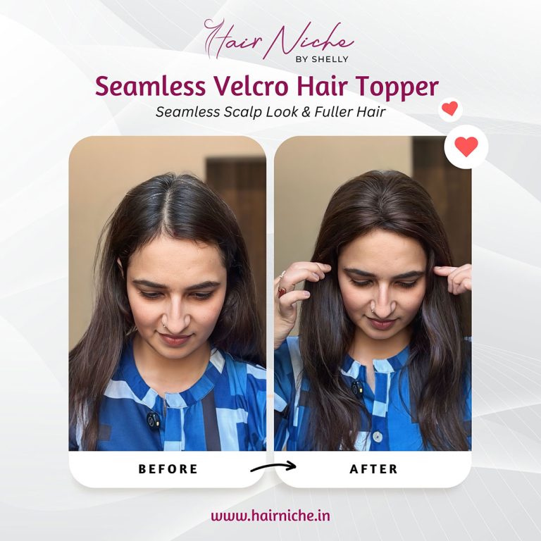 Seamless Velcro Hair Topper