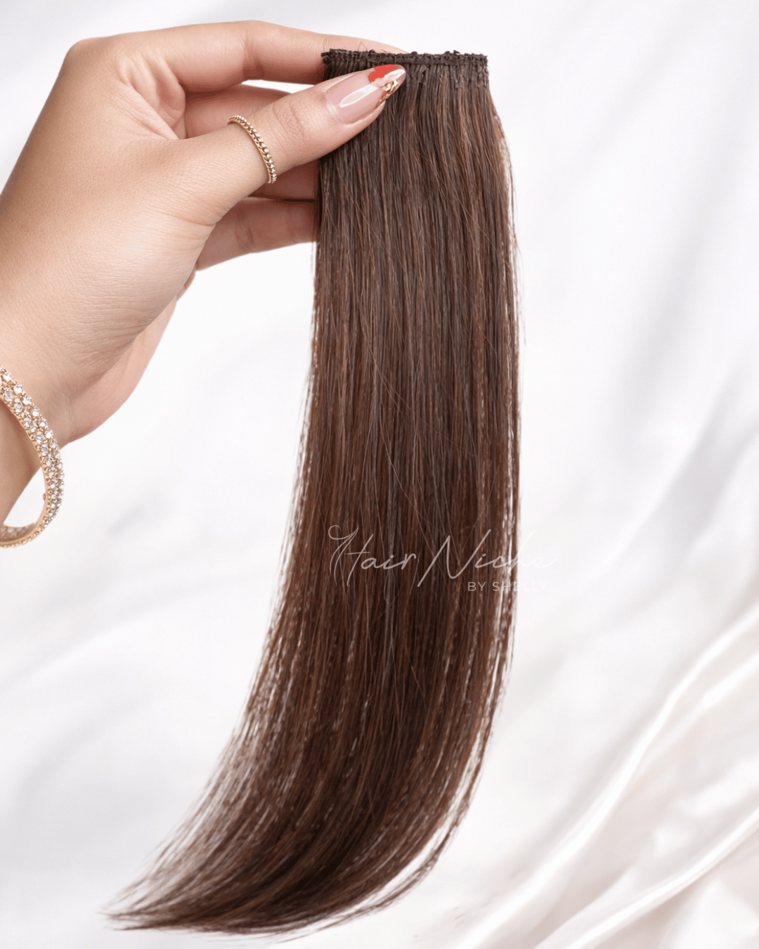 Single Clip Streak (Natural Brown)