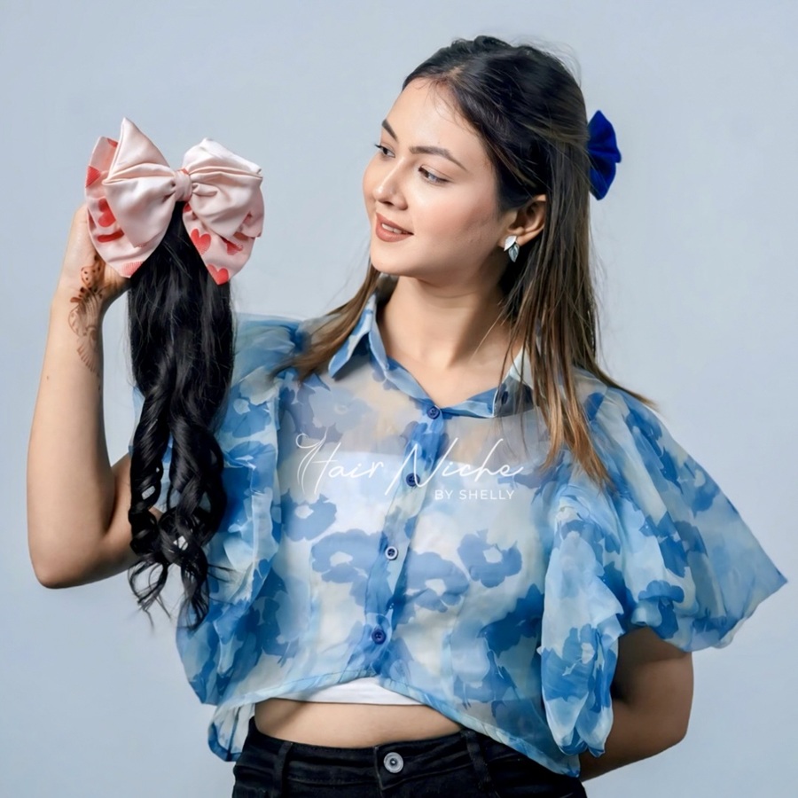 Back Clip Ponytail (Natural Black)